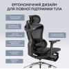 Офисное кресло Sihoo с подставкой для ног DORO C300L Mesh Black с подставкой для ног (DORO-C300L-A3-101-JT) изображение 9