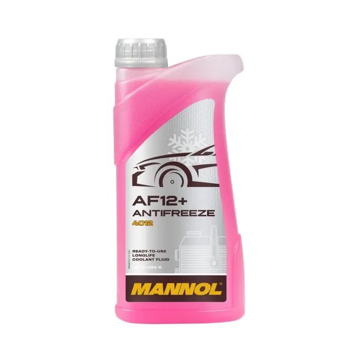 Антифриз Mannol Antifreeze AF 12+ (-40) Longlife чер, 1л (MN4012-1)
