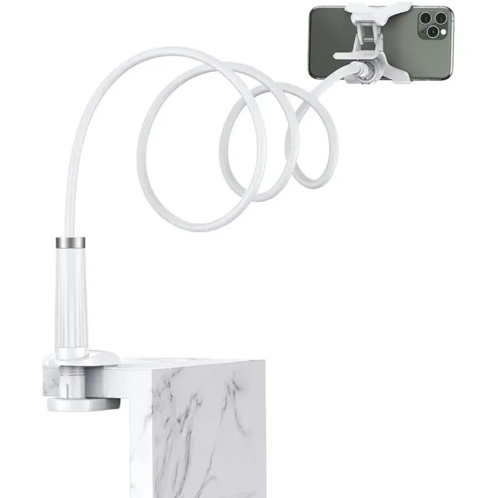 Тримач для смартфонів Ugreen LP113 Multifunction Phone Clip Stand White (30488)