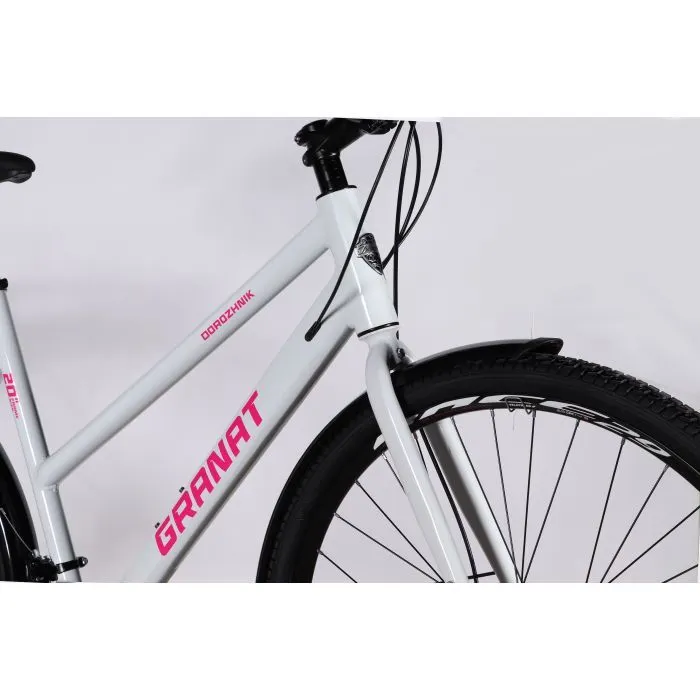 Велосипед Dorozhnik 28" GRANAT W DD CS рама-20" AL 2025 білий (OPS-D-28-496) изображение 4