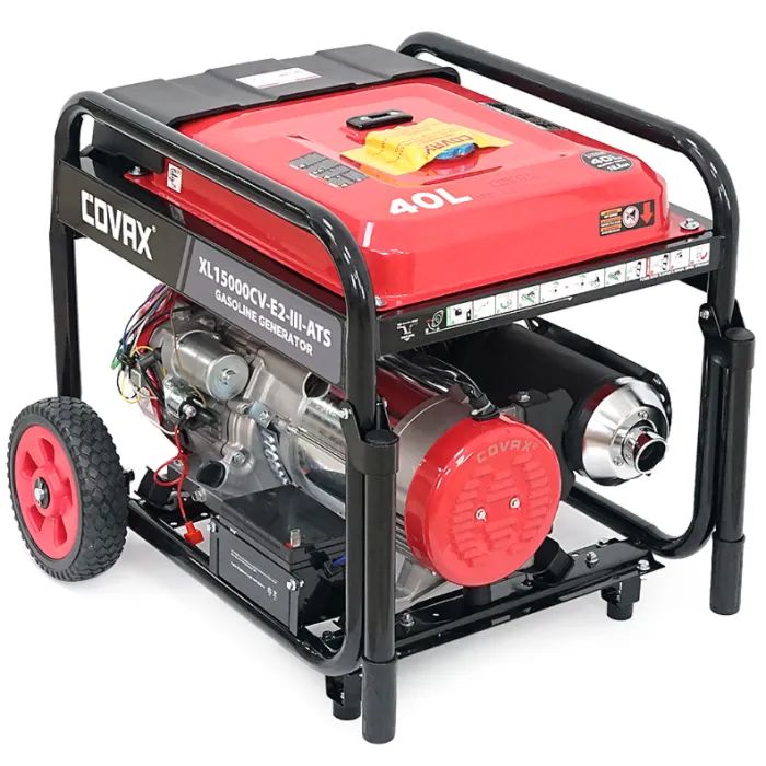 Генератор COVAX XL15000CV-E2-llll-ATS, 8.0kW, 220V-380V, 50Hz, DC12V, 18HP, электро стартер, 25L (XL15000CV-E2-lll-ATS) изображение 2