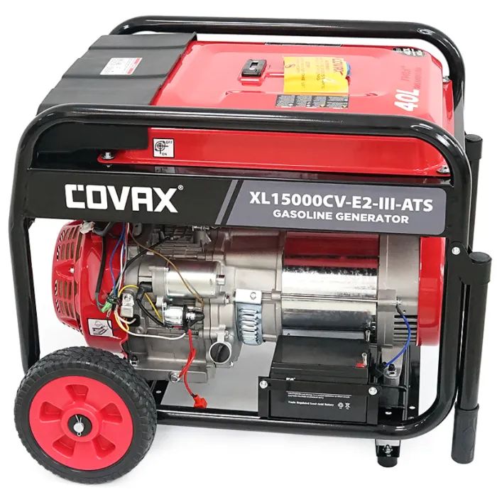 Генератор COVAX XL15000CV-E2-llll-ATS, 8.0kW, 220V-380V, 50Hz, DC12V, 18HP, электро стартер, 25L (XL15000CV-E2-lll-ATS) изображение 4