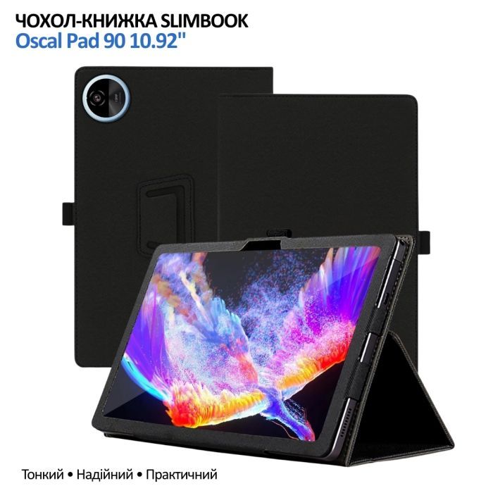 Чохол до планшета BeCover Slimbook Oscal Pad 90 10.92" Black (715128) зображення 3