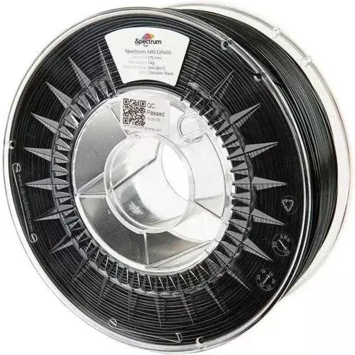 Пластик для 3D-принтера Spectrum ABS Kevlar 1.75mm 0.75kg BLACK (80564)