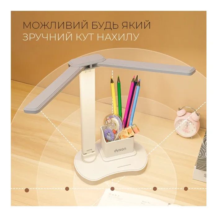 Настольная лампа DYXON MEGALIGHT 400 DOUBLE White (DXNLMGLGT400DW) изображение 4