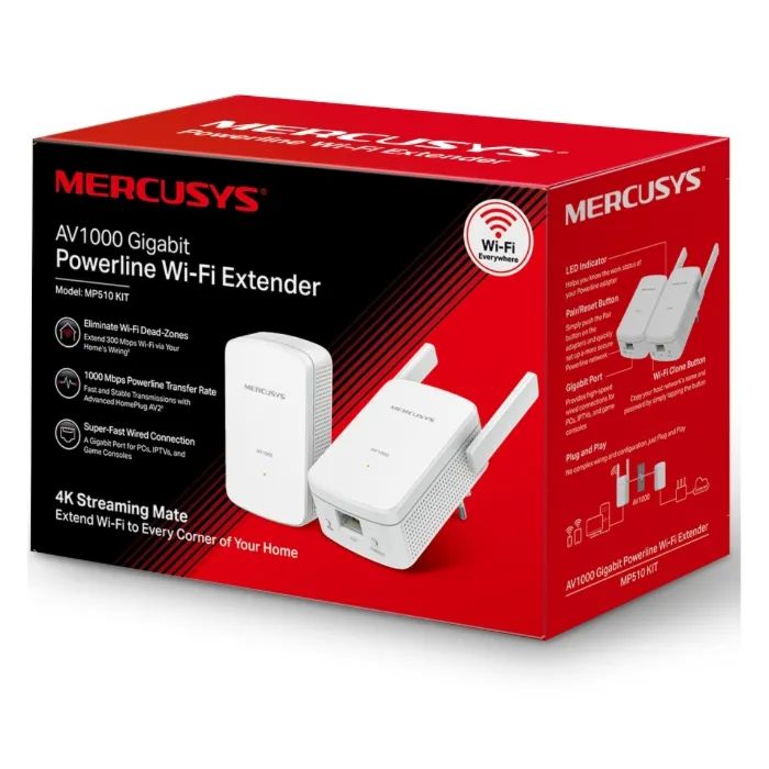 Адаптер Powerline Mercusys MP510KIT изображение 5