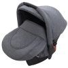 Автокресло Adamex Carlo TK-60 (від 0 до 13 кг) темно-сірий (626156)