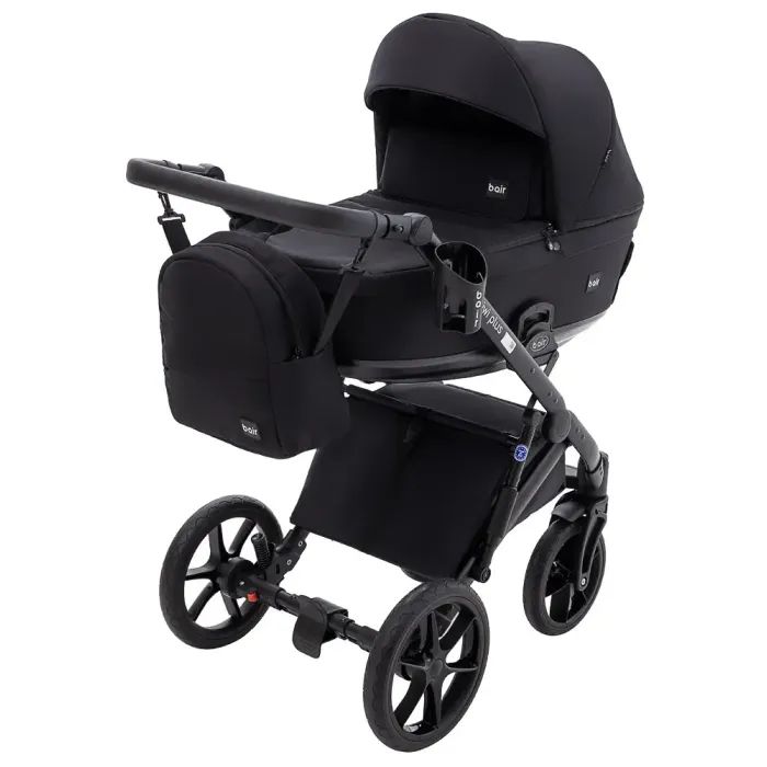 Коляска Bair 2 в 1 Kiwi Plus ECO BKP-15 чорний (680894) зображення 2