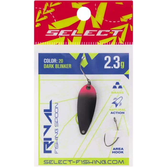 Блесна Select Rival 2.3g 30mm 17 DarkSpace Chartreuse (1870.80.16) изображение 2