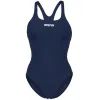 Купальник Arena Women's Team Swimsuit Swim Pro 005803-750 темно-синій 40 (3468336808672) зображення 7