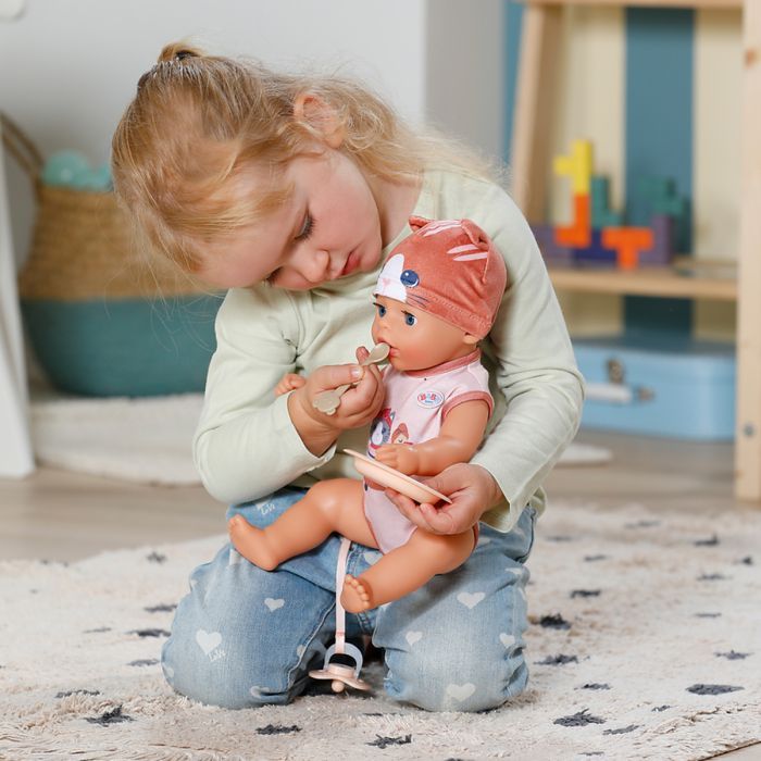 Кукла Baby Born Лена в костюме котика 36 см (839560) изображение 6