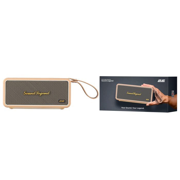 Акустична система 2E SoundLegend PowerBank IPX6 RGB Brown (2E-BSSLWBN) зображення 12