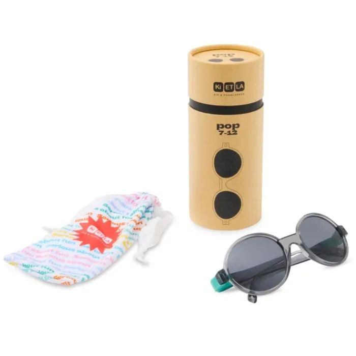 Детские солнцезащитные очки Ki ET LA Pop 7-12 років (Blue Olive) (69625) изображение 5