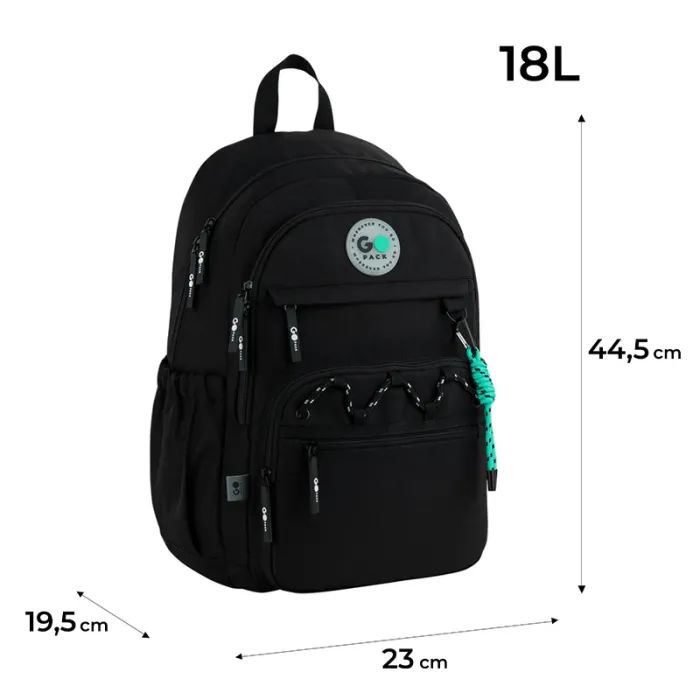 Рюкзак шкільний GoPack Teens 121L-1 (GO26-121L-1) зображення 12