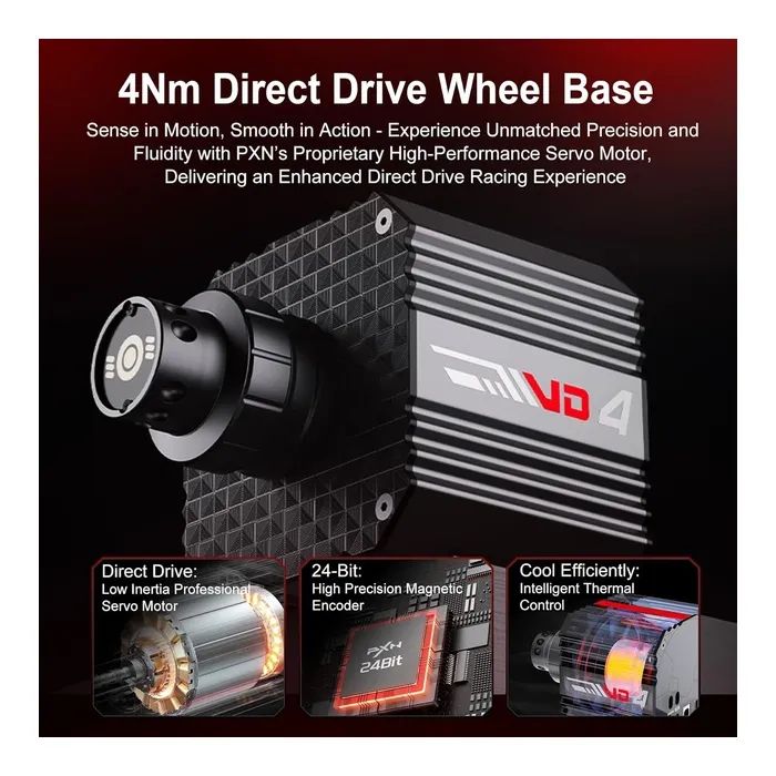 Руль PXN VD4 Bundle for PC (PXN-VD4 Bundle EU) изображение 8