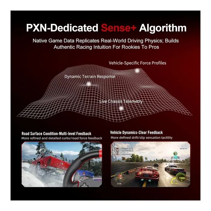 Руль PXN VD4 Bundle for PC (PXN-VD4 Bundle EU) изображение 9