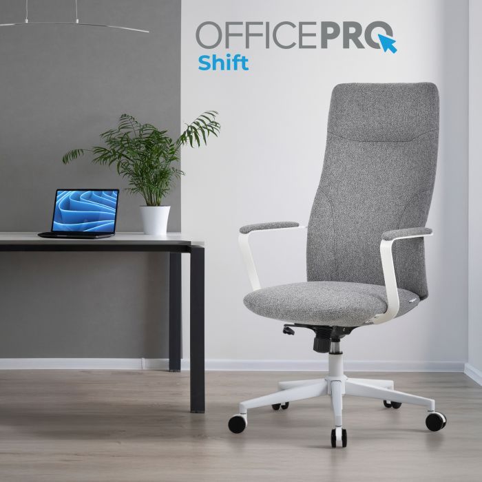 Офісне крісло OfficePro Shift OC545G Gray (OC545G) зображення 7
