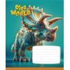 Зошит Школярик Star Dino world 12 аркушів клітинка (012-3664K) зображення 4