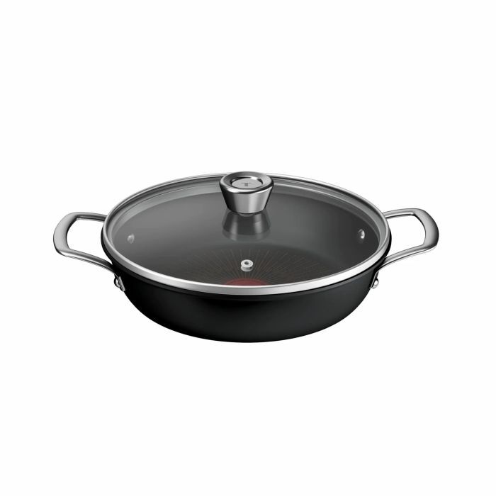 Сотейник Tefal Excellence+ з кришкою 24см чорний (G3308802)