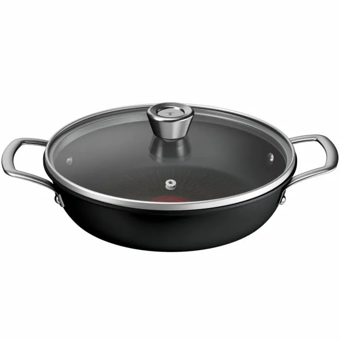 Сотейник Tefal Excellence+ з кришкою 24см чорний (G3308802)
