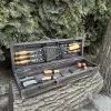Набор для барбекю Metalzavod Майстер BBQ темна текстура (PN-BBQ-TDK) изображение 3