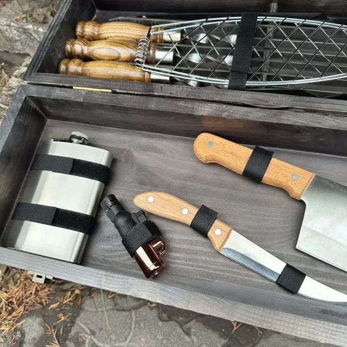 Набор для барбекю Metalzavod Майстер BBQ темний (PN-BBQ-DK) изображение 6