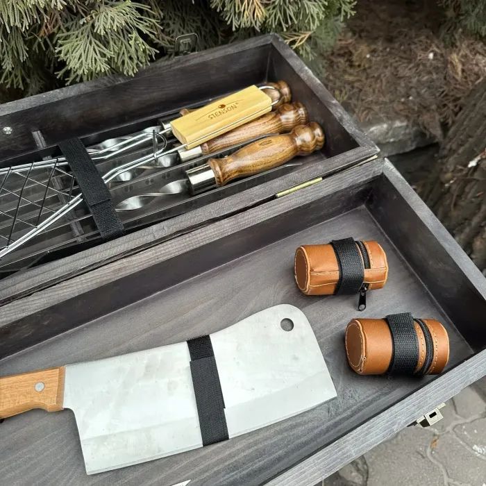 Набор для барбекю Metalzavod Майстер BBQ темний (PN-BBQ-DK) изображение 7