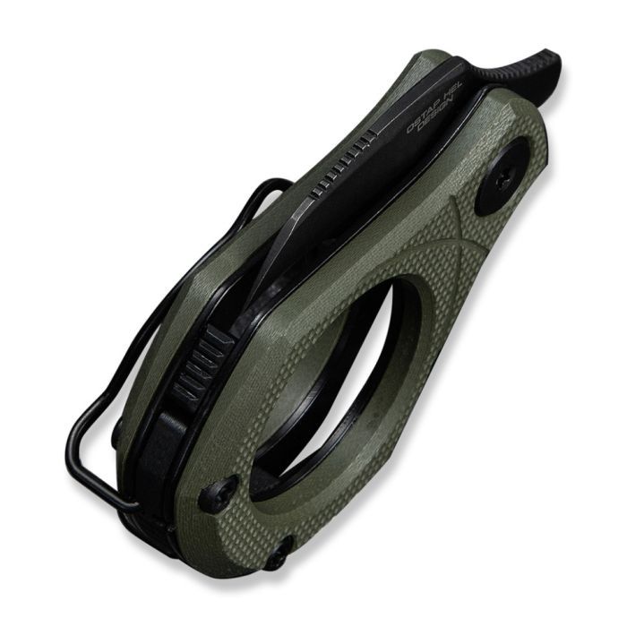Ніж Civivi Pyrus, Green G10, Black Stonewash (C23038-4) зображення 6