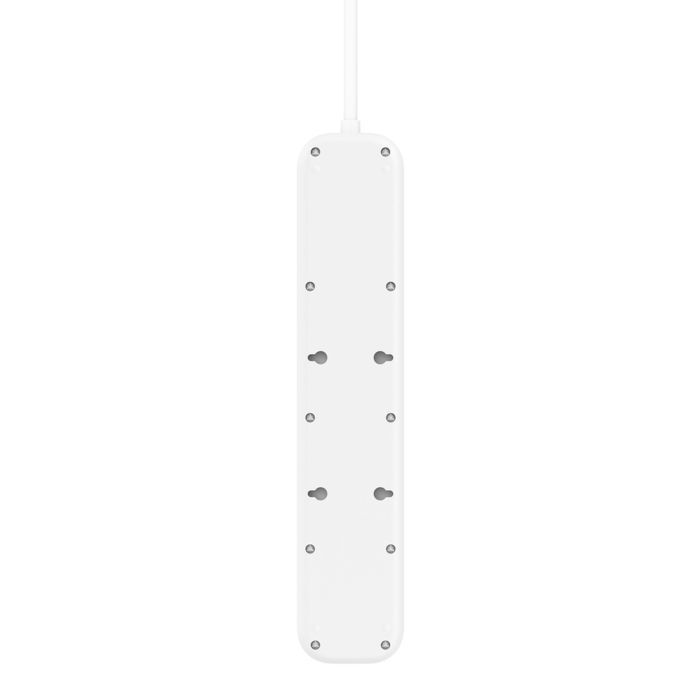 Мережевий фільтр живлення Belkin 4хТипF, 16А, USB-A/USB-C 18Вт, 2м (SRB001VF2M-V2) зображення 4