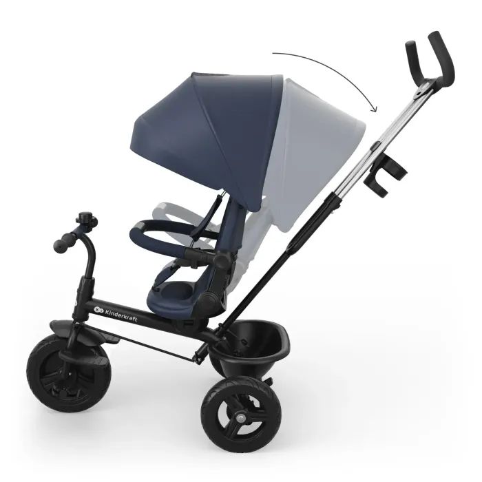 Дитячий велосипед Kinderkraft Aston 2 Plus Grey (KRASTO02GRYPL00) (5902533929900) зображення 3