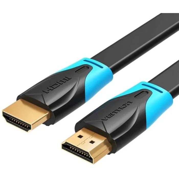 Кабель мультимедийный HDMI M to HDMI M 5.0m 4K30Hz black Vention (VAA-B02-L500)