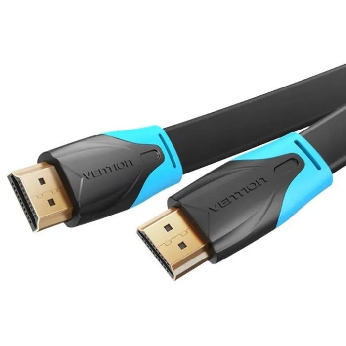 Кабель мультимедийный HDMI M to HDMI M 5.0m 4K30Hz black Vention (VAA-B02-L500) изображение 3