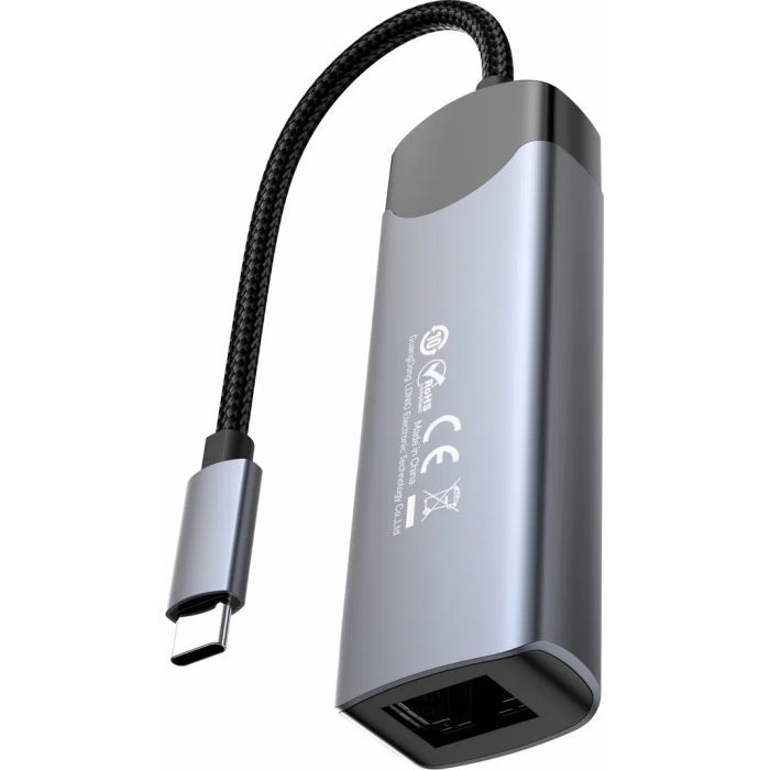 Концентратор LDNIO USB-C 4-in-1 3xUSB 3.0 + 1xRJ45 (DS-144C) изображение 3