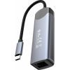 Концентратор LDNIO USB-C 4-in-1 3xUSB 3.0 + 1xRJ45 (DS-144C) изображение 3