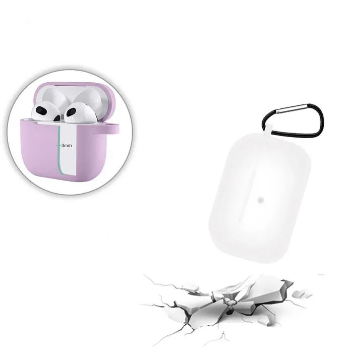 Чохол для навушників BeCover Silicon для Apple AirPods Pro (2nd Gen) White (710199) зображення 2