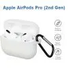 Чохол для навушників BeCover Silicon для Apple AirPods Pro (2nd Gen) White (710199) зображення 3