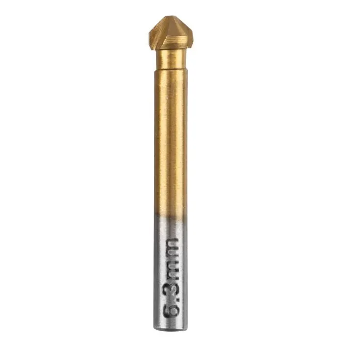 Набор сверл Graphite конические, для фрезирования, TiN, 6.3–20.5мм, кейс, 6шт (54T427) изображение 3