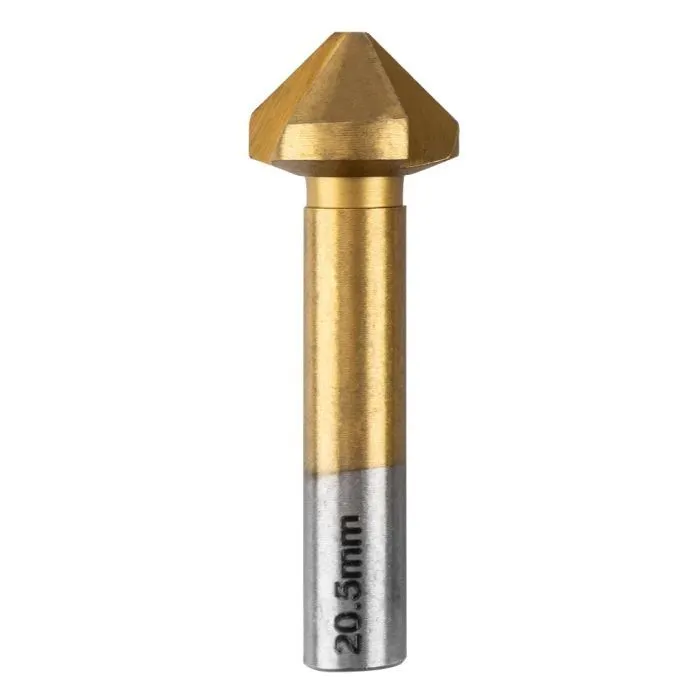 Набор сверл Graphite конические, для фрезирования, TiN, 6.3–20.5мм, кейс, 6шт (54T427) изображение 6