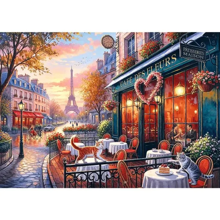 Пазл Trefl Premium Plus Love Story: Кохання в Парижі 500 елементів (5900511376210) зображення 2