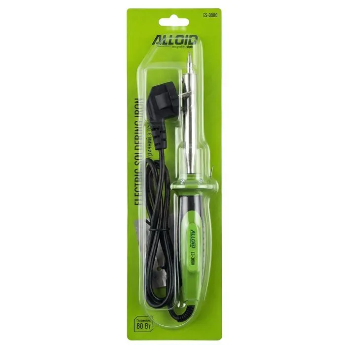 Паяльник электрический Alloid с держателем, 80W (ES-3080) изображение 5
