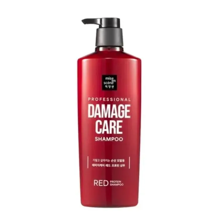 Шампунь Mise En Scene Damage Care Red Protein Shampoo 680 мл (8809925130067)