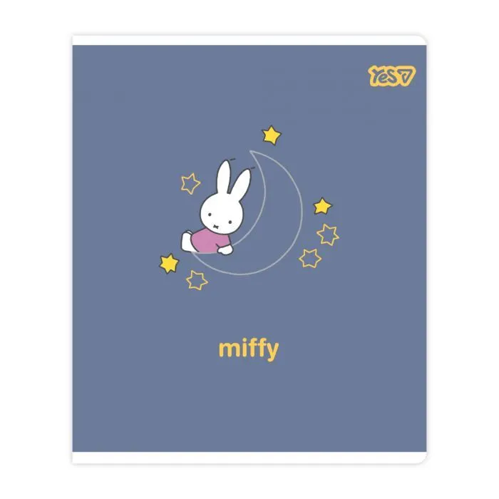 Зошит Yes Miffy Bunny А5 12 аркушів лінія (768597) зображення 5