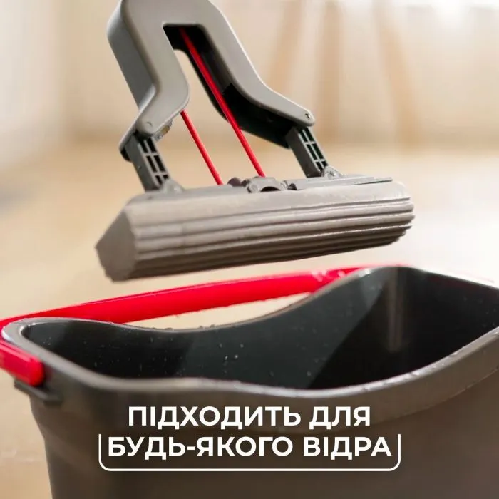 Швабра Vileda Easy Mop Губчаста з віджимом (8690803750701) зображення 4