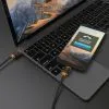 Дата кабель USB-C to USB-C 1.8m 100W (20V/5A) premium J5create (JUCX25L18-N) изображение 8