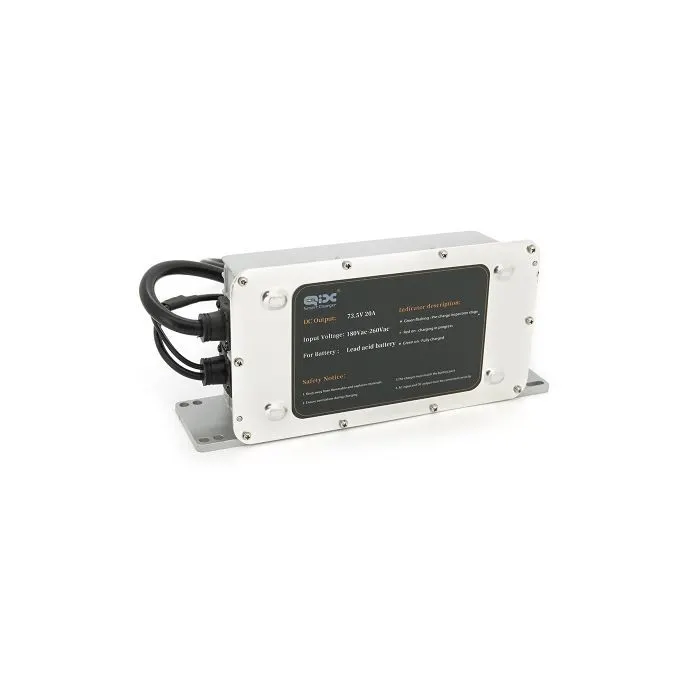Сетевое зарядное устройство для АКБ Voltronic LiFePO4 60V(73.5V), 5S, 20A, 3kg (QX1200-735) изображение 2