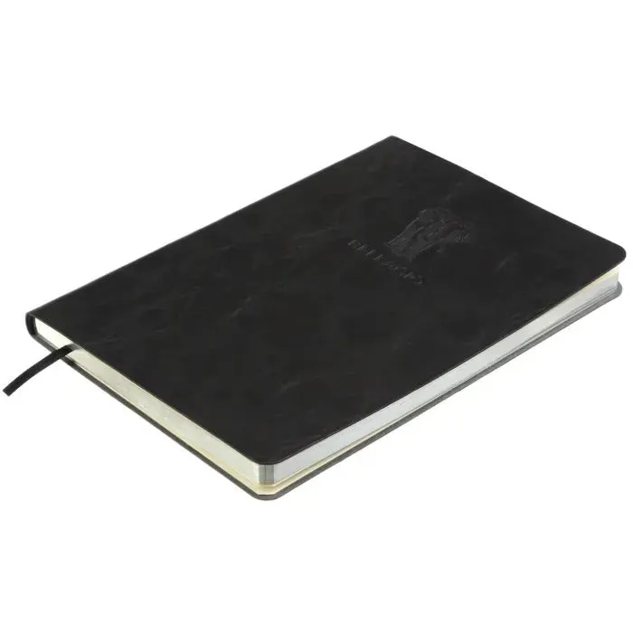 Книга записна Buromax BELLAGIO, А5, 96 аркушів, клітинка, чорний (BM.295118-01) зображення 3