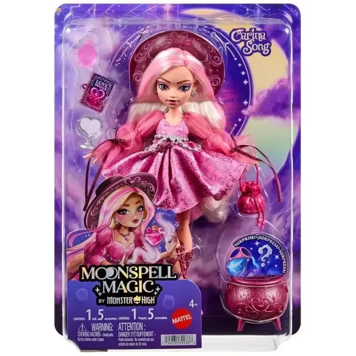 Лялька Monster High Каріна Moonspell Magic – Чаклунка кохання (JNM26) зображення 4
