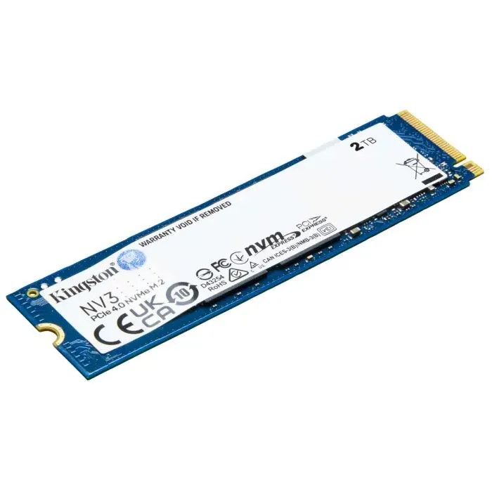 Накопитель SSD M.2 2280 2TB Kingston (SNV3S/2000GBK) изображение 2