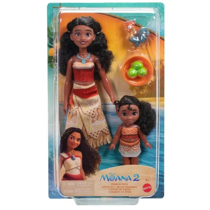 Лялька Disney Princess Ваяна та молодшенька (JBT41) зображення 6