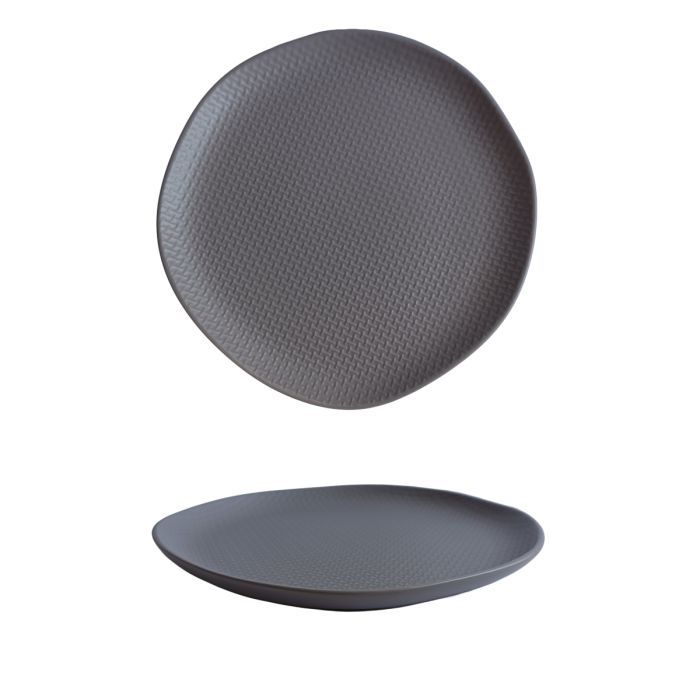Тарелка Vittora Gray Texture десертна 205мм (VT-P-1205GT)
